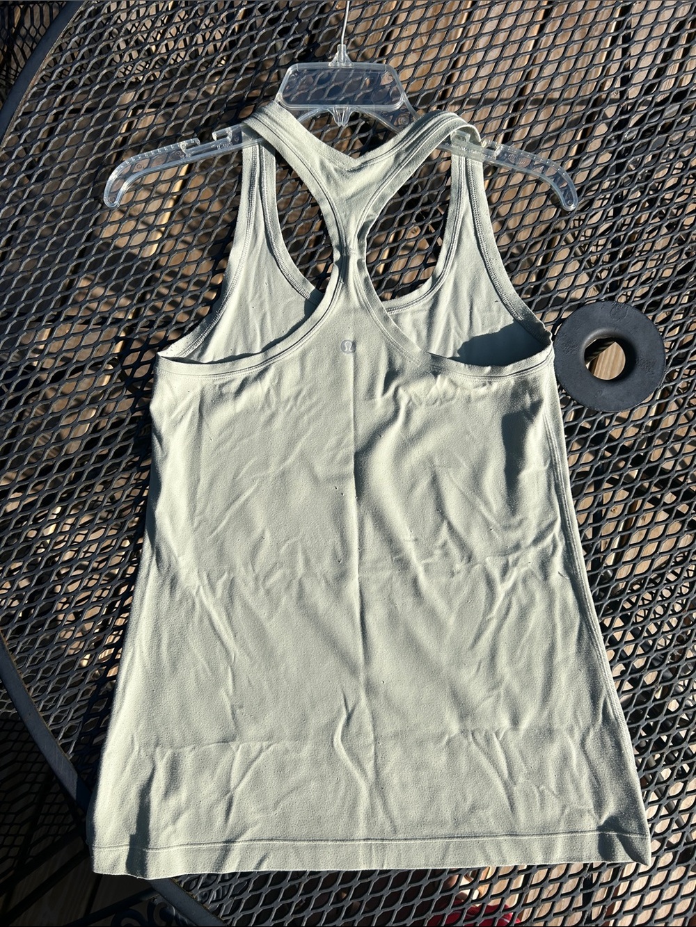 lululemon athletica Racerback Tank Top in Sage Green